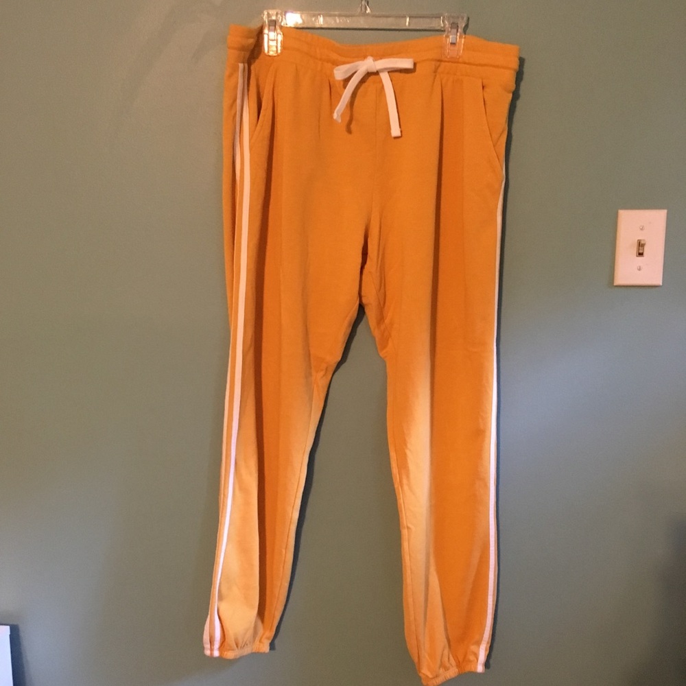 NWOT Colsie Yellow Joggers